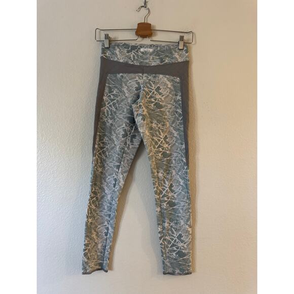 NILS Lucy Baselayer Pants XS High Rise Ankle Fleece Lined Sweat-wicking Leggings - Picture 2 of 8